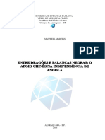 Apoio Chinês Independência de Angola