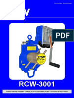 STEIN Information Notice To Users - RCW3001