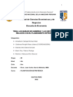Los Niveles de Gobierno y Los Sectores y Su Relación Con El P.E. - Grupo 5