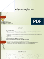 Colocaciòn de Sonda Nasogàstrica. 1er Año de Enfermerìa Universitaria. 2020