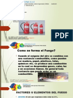 Diapositiva Del Fuego y Uso de Extintores Sisoma Sas