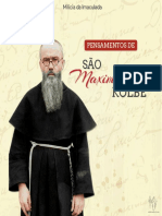 Pensamentos de São Maximiliano Kolbe