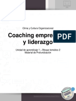 Profundización - Coaching y Liderazgo