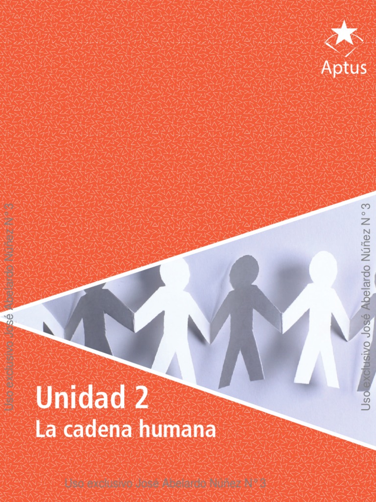 Resumen de la unidad "La cadena humana PDF Malala Yousafzai Relámpago