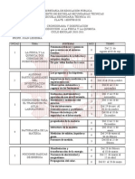 Cronograma y Dosificacion de Introduccion A La F y Q 2010-2011