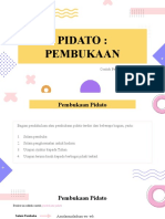 Pembukaan Pidato