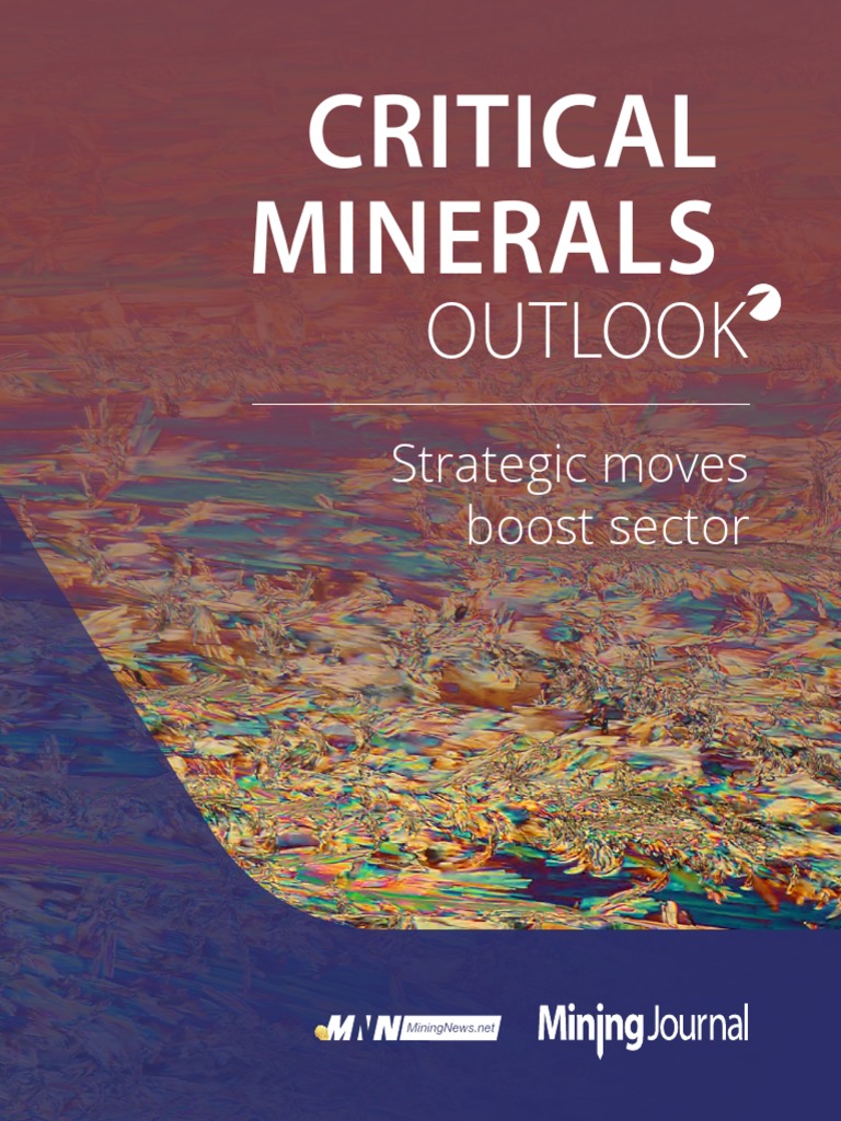 Critical Minerals Outlook PDF Lithium Mining