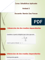 Sesion 4 - Inferencias de Dos Medias Apareadas y Dos Variaciones - REZP-1