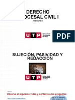 Derecho Procesal Civil I, Semana 05, Utp