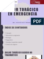 Dolor Toracico en Emergencia