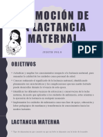 Promocion de La Lactancia Maternal