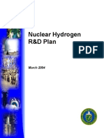 US DOE Nuclear H2 R&D Plan