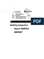 Site Inspection Report