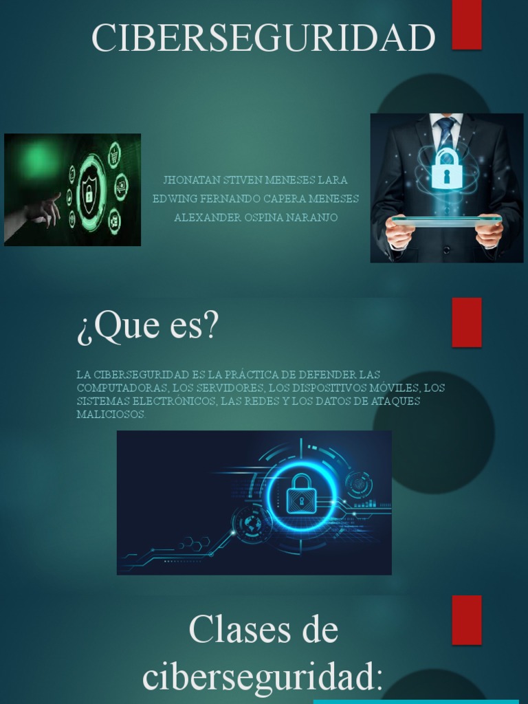 Clases y Ventajas de la Ciberseguridad | PDF | Informática