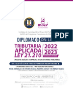 Temario - Curso - Diplomado Tributaria Aplicada 2022 Versión 3 Incluye Análisis e Impacto de La Reforma Tributaria