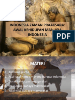 BAB 3 Indonesia Zaman Praaksara-Awal Kehidupan Manusia Indonesia (KD 3.3 Dan 3.4)