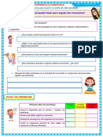 D4 A3 FICHA ¿Qué Puedo Hacer para Regular Mis Emociones