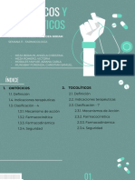 Oxitócicos y Tocolíticos - Sem 11 - Farmaco