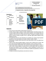 Análisis y Comprensión de Textos Instructivos