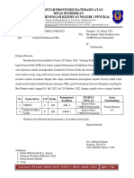 Surat Permohonan PKL Kantor Dinas Koperasi Dan UMKM Prabumulih