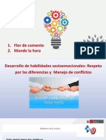 Desarrollo de Habilidades Socioemocionales