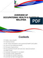 101-Overview of OSH in Malaysia