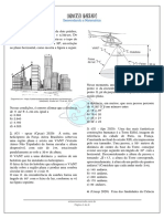 Distância entre prédios calculada por ângulo de visão