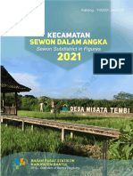Kecamatan Sewon Dalam Angka 2021