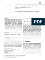 A Literature Review of Experimental Studies On Effects of Biopolymers On Soil Stabilizzation