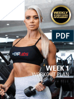 Workouts Female WeightLoss Week1