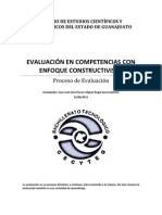 TEMARIO EVALUACIÓN COSNTRUCTIVA CON ENFOQUE EN COMPETENCIAS