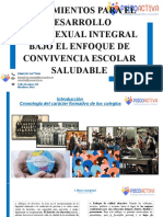 Lineamientos para La Sana Convivencia Escolar y El Desarrollo Psicosexual