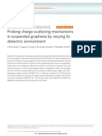 Probing Charge Scattering Mechanisms in Suspended Graphene by Varying Its Dielectric Environment