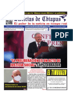 Periódico Noticias de Chiapas, Edición Virtual Viernes 16 de Septiembre de 2022