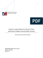 Fantasía y Creación Literaria en La Obra de S. Freud