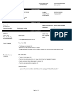 Service Report for Injector Medrad