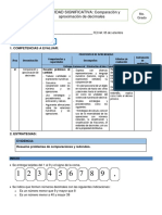 ACTIVIDAD SIGNIFICATIVA MAT. 5 de Setiembre