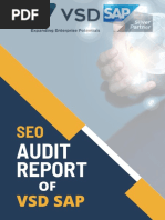 SEO Audit Report of VSD