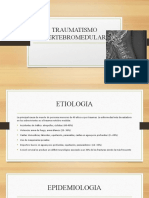 Traumatismo vertebromedular: causas, síntomas y complicaciones