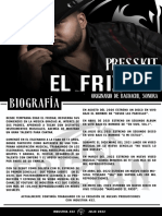 Biografía musical del cantante argentino El Frizian