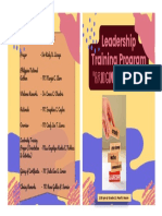 Program For Leadership Training
