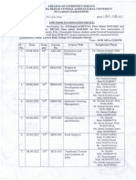 No.322 Ccs DR - Rpcau Pusa End Term Examination Notice