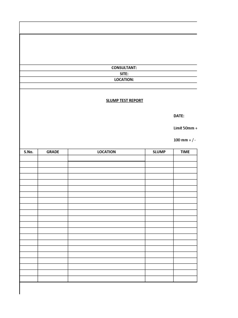 Slump Test | PDF