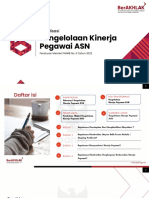 Asdep - PPT PermenPANRB Pengelolaan Kinerja PNS - 150322