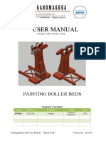 Painting Roller Beds User Manual