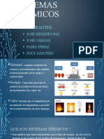 Sistemas térmicos y máquinas térmicas