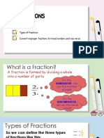 Concept of Fractions, Comparing Fractions