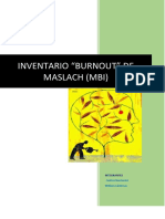 MBI Inventario Burnout Maslach
