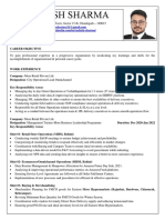 Rashish Sharma's Resume