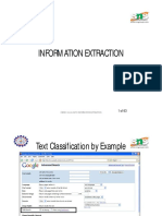 Informatio Extraction